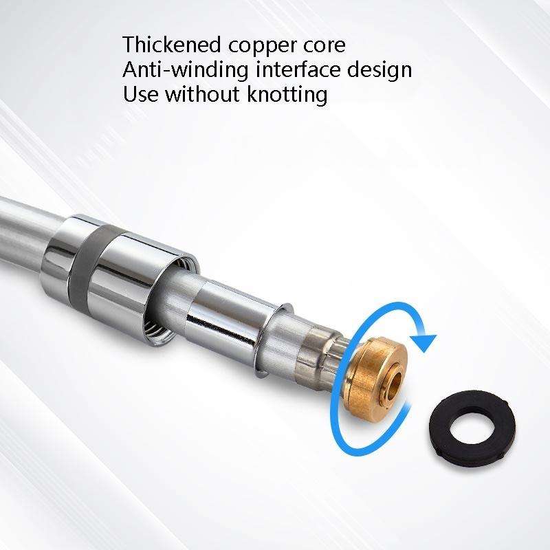 Shower Hose Water Heater Rain Shower Bathroom Stainless Steel Shower PVC Nozzle Hose, Specificati...