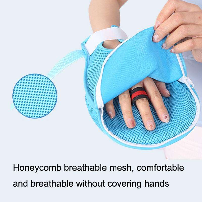 Finger Fixed Restraint Belt Elderly Fixed Comfortable Breathable Anti-extraction Tube Anti-scratc...