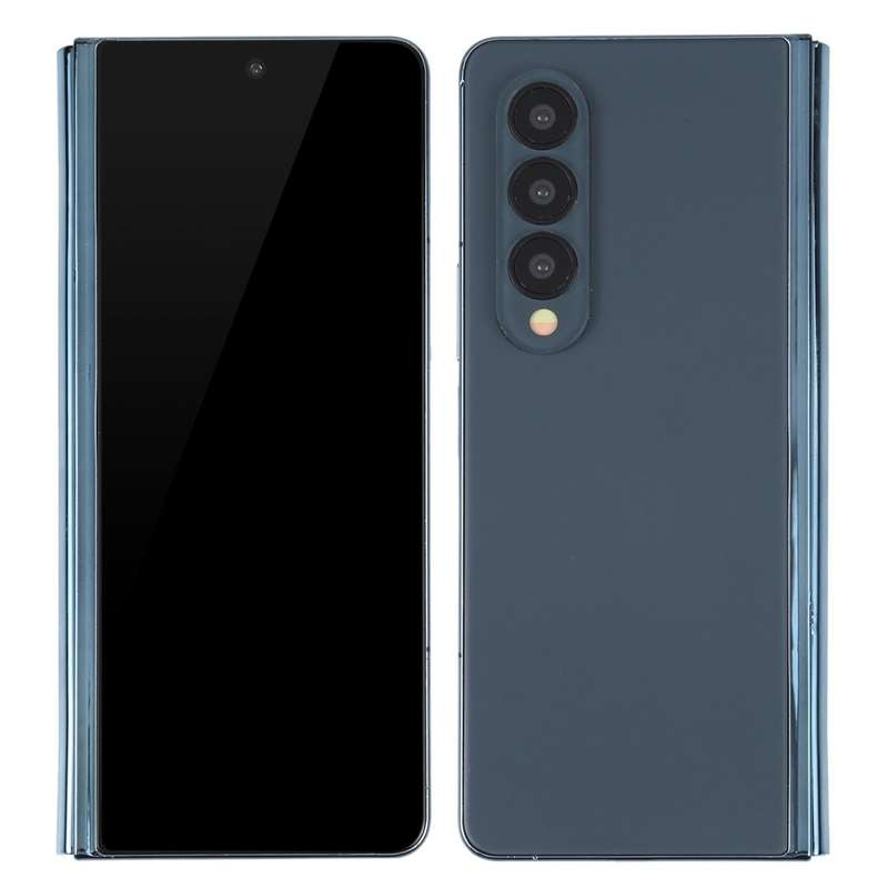 For Samsung Galaxy Z Fold4 Black Screen Non-Working Fake Dummy Display Model(Blue)