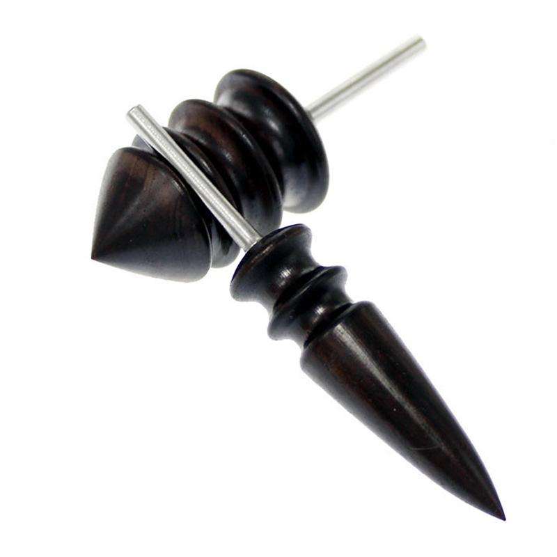 Leather Tool Edge Electric Polishing Slicker Flat Pointed Head Sandalwood Leathers Craft DIY Tool...