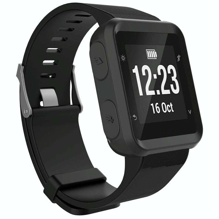 For Garmin Forerunner 35 Silicone Protective Case(Black)
