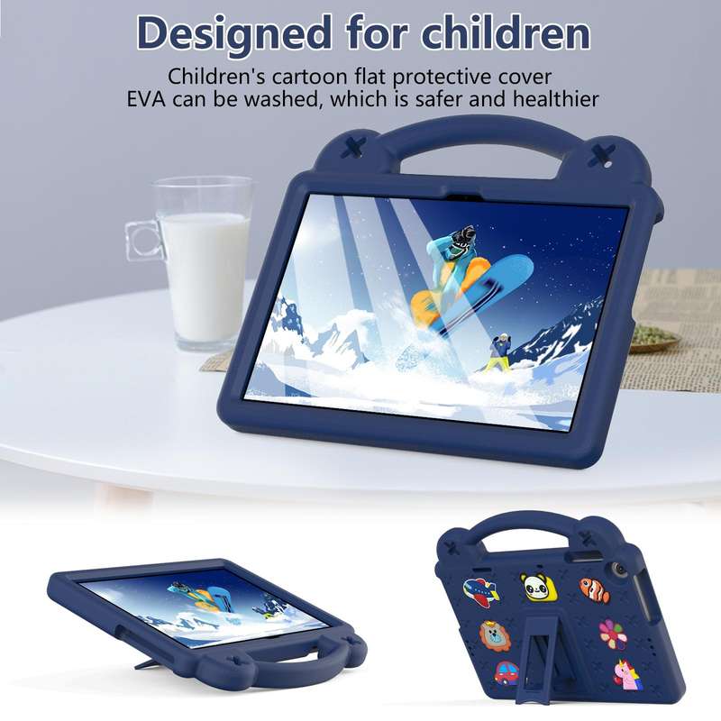 For Lenovo Tab M10 3rd Gen TB328FU / TB328XU 2022 10.1 Handle Kickstand Children EVA Shockproof T...