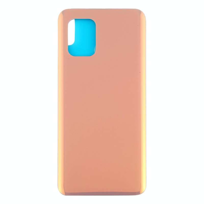 Glass Material Battery Back Cover for Xiaomi Mi 10 Lite 5G/Mi 10 Youth 5G(Gold)