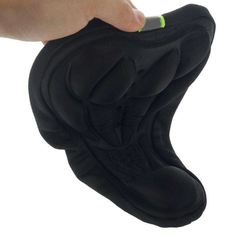3D Silicone Lycra Nylon & Gel Pad Bicycle Seat Saddle Cover, Soft Cushion Fits for Kinds of Bikes...