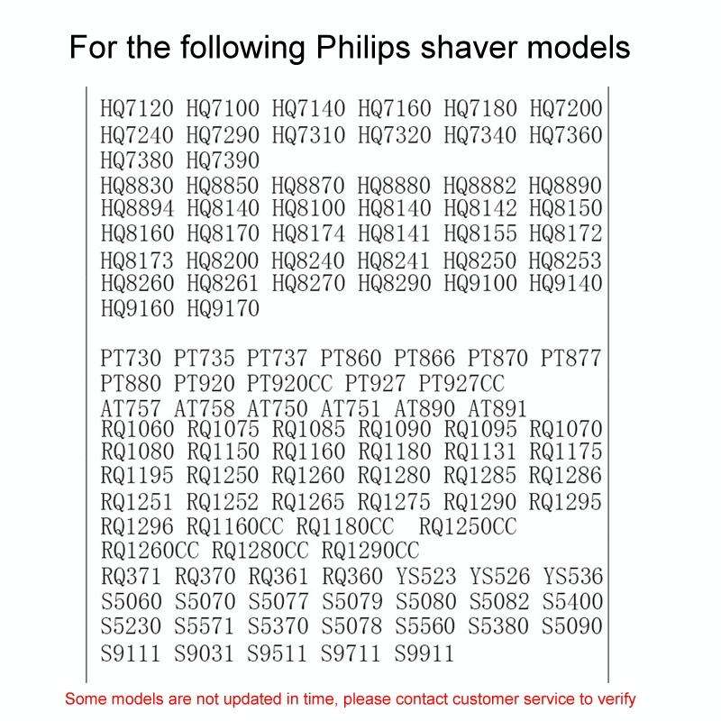 2pcs HQ8505 15V Shaver USB Charger Power Cord For PHILIPS HQ7120 HQ8830 PT730 AT757 RQ1060