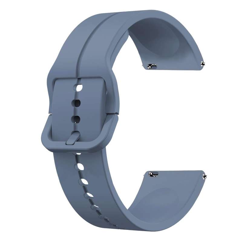For Garmin Forerunner 255 Music 22mm Loop Silicone Watch Band(Blue)