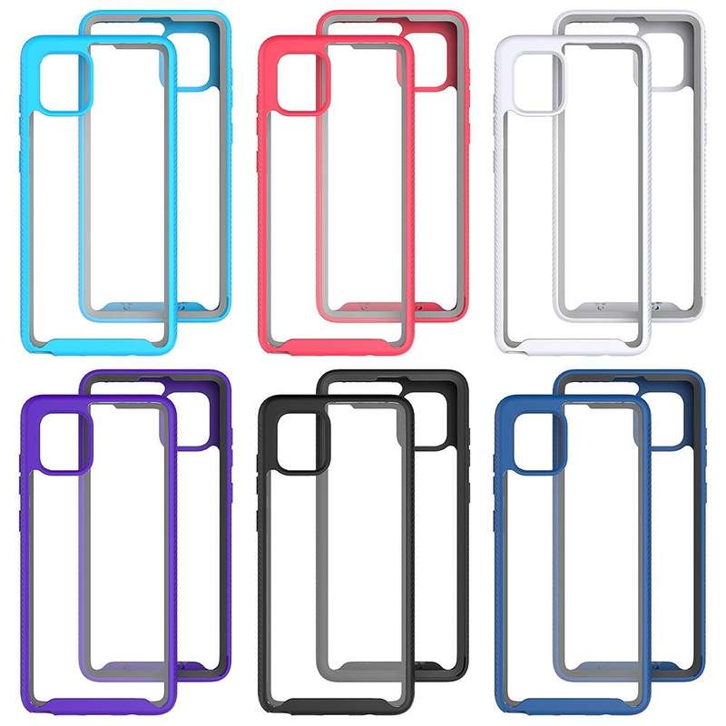 For Samsung Galaxy Note 10 Lite Starry Sky Solid Color Series Shockproof PC + TPU Protective Case...