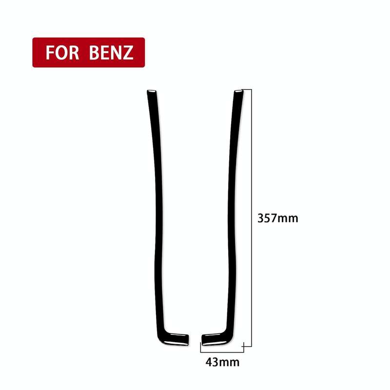 For Mercedes-Benz E-Class W210 1996-2002 Car Gear Decorative Sticker, Left and Right Drive Universal