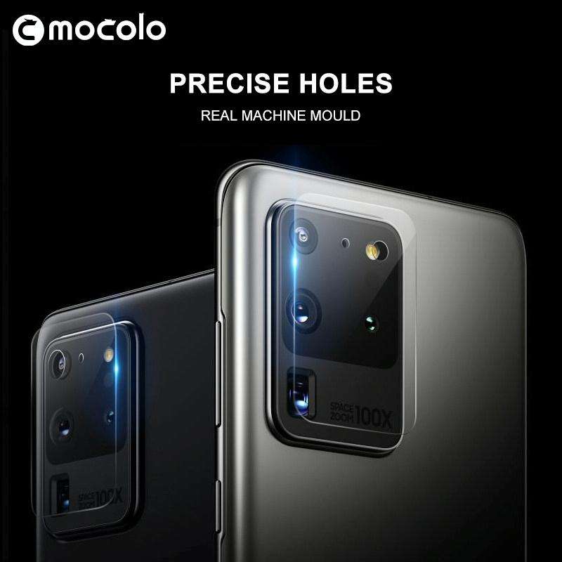For Galaxy S20 Ultra/S20 Ultra 5G mocolo 0.15mm 9H 2.5D Round Edge Rear Camera Lens Tempered Glas...