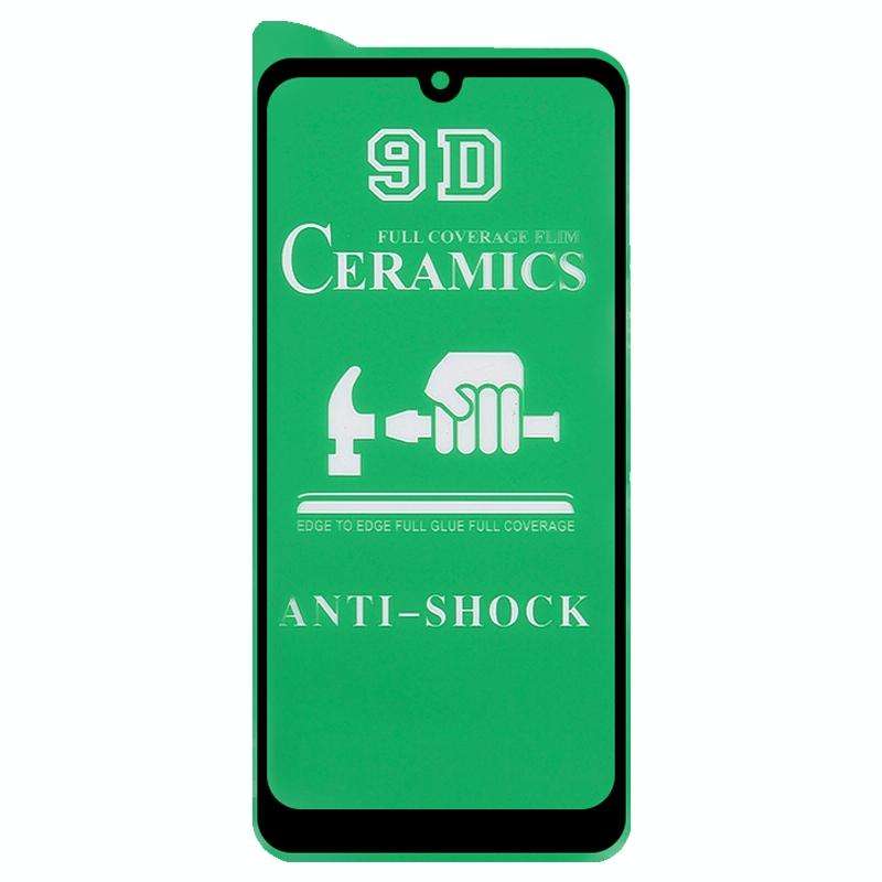 For LG Q60 25 PCS 9D Full Screen Full Glue Ceramic Film