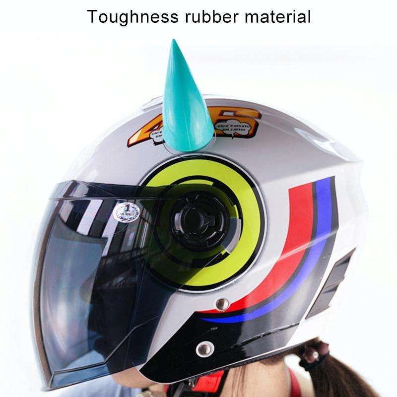2 PCS Motorcycle Helmet Devil Decoration Motorbike Helmet Suction Cups Horns Decoration Headwear ...