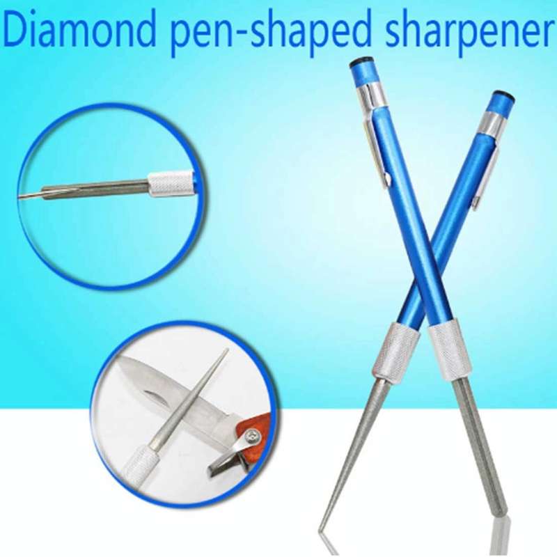 Diamond Carbon Steel Knife Fishhook Sharpener Portable Kitchen Accessories Multi Purpose Sharpene...