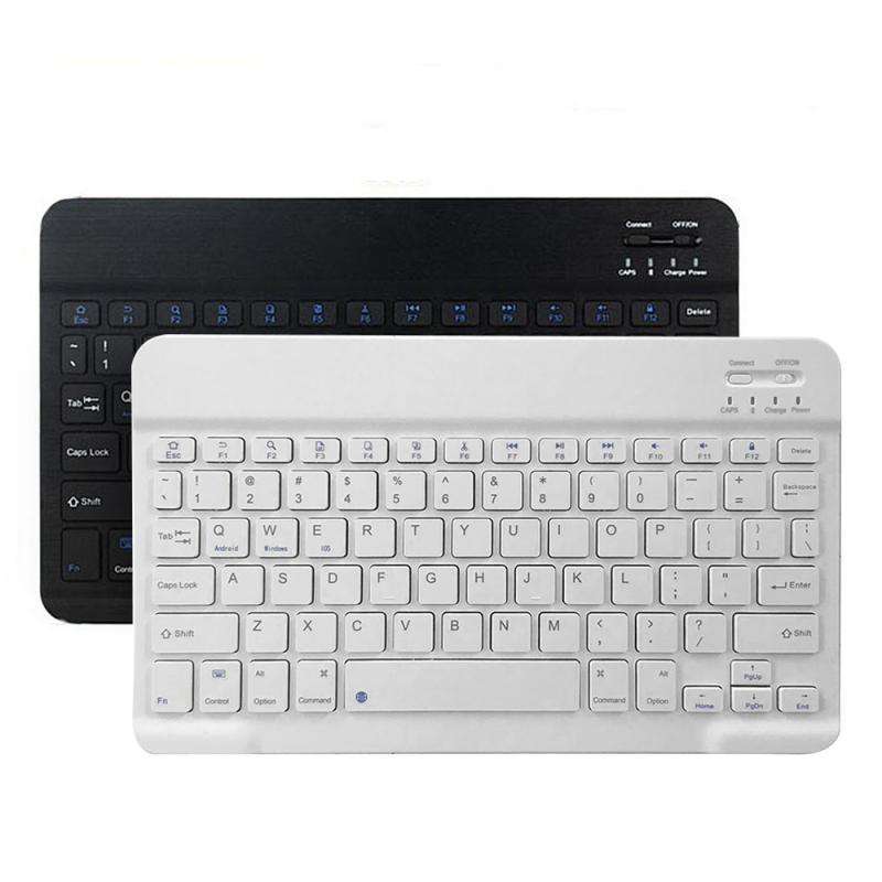 YS-001 9.7-10.1 Inch Tablets Phones Universal Mini Wireless Bluetooth Keyboard, Style:with Blueto...