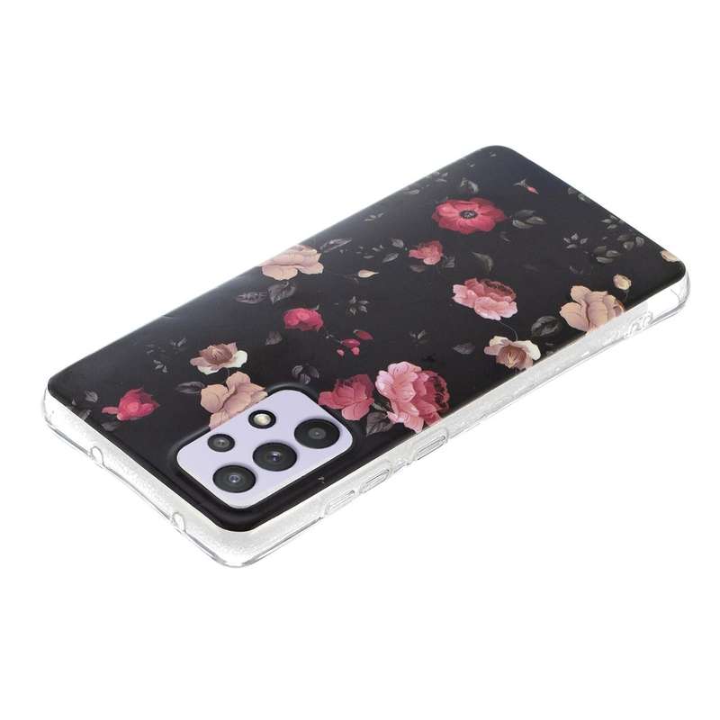 For Samsung Galaxy A32 5G Luminous TPU Mobile Phone Protective Case(Rose)