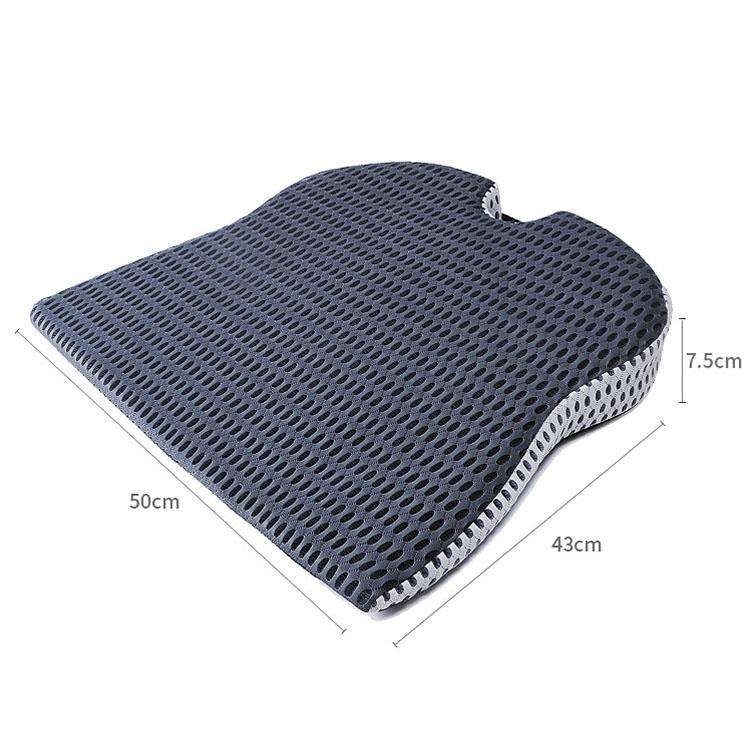 QFC040 U-shaped TThickened Memory Foam Car Seat Cushion(Black)