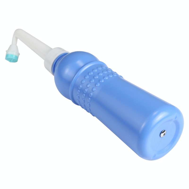 MDT-002 500ml Portable Handheld Travel Bidet Women Vaginal Washing Sprayer(Dark Blue)