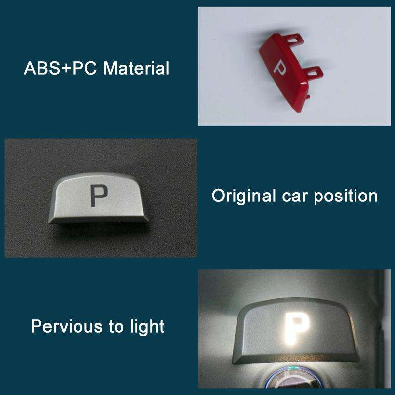 P Key Gear Lever Handball Switch Shift Button for Land Rover Range Rover Jaguar F-TYPE, Left Driv...