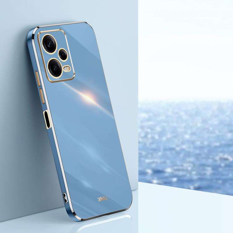 For Xiaomi Redmi Note 12 Pro+ China XINLI Straight Edge 6D Electroplate TPU Phone Case(Celestial ...