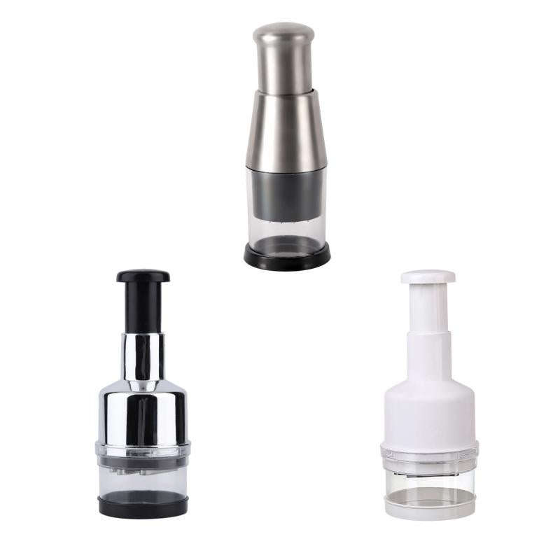 Press Kitchen Cutter Garlic Onion Pat Knife, Specification: Plating Silver