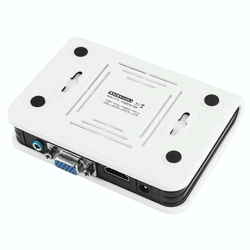 1080P HDMI to VGA adapter Digital to Analog Video Audio Converter Cable for Xbox 360 PS3 PS4 PC L...