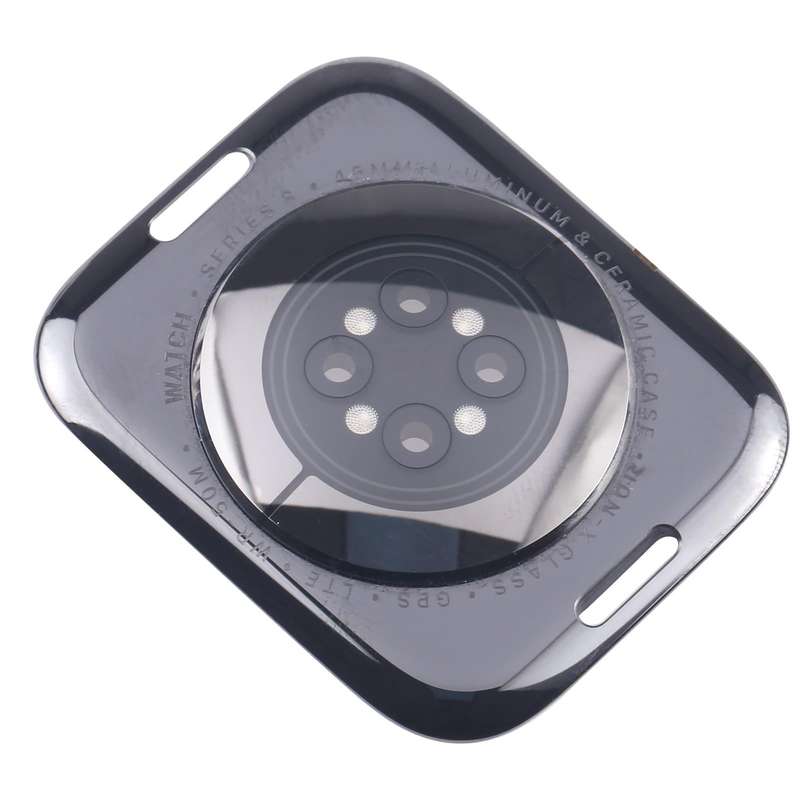 For Apple Watch Series 8 45mm LTE Glass Back Cover With Charging Module
