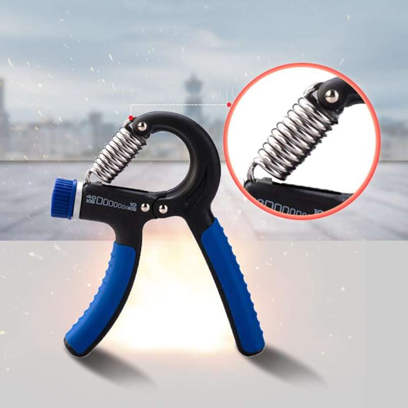 10-40Kg Adjustable Hand Grips Power Gripper Hand Wrist Strength Training Tool for Men, Random Col...