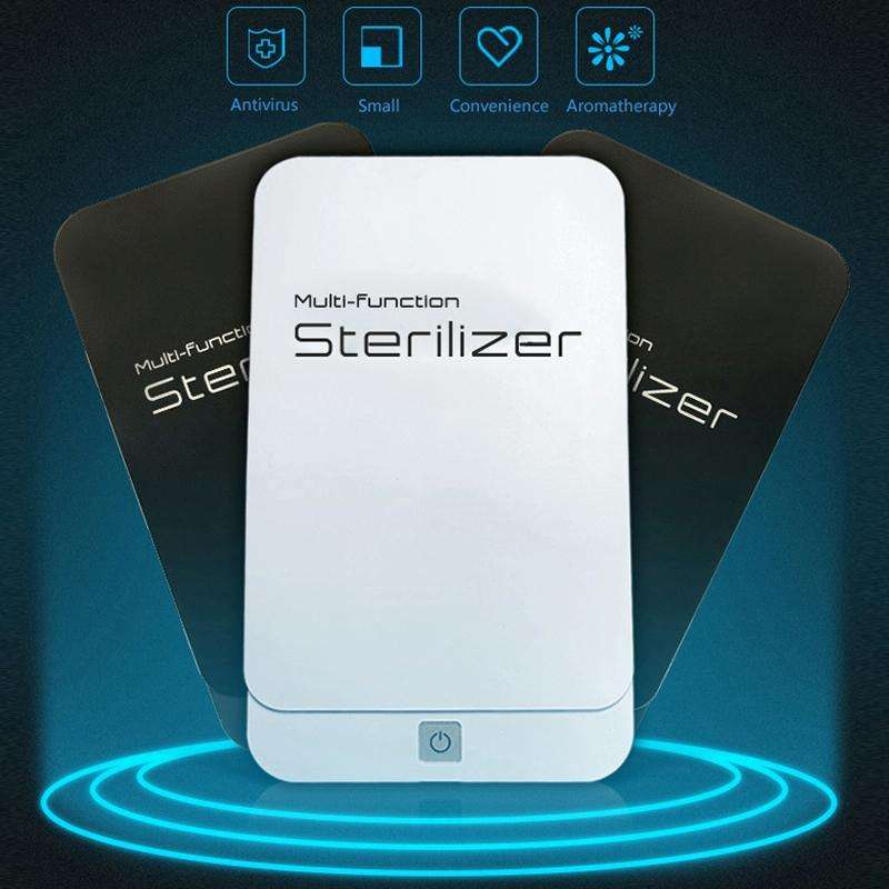 Multifunctional Mobile Phone Face Mask UV Disinfection Aromatherapy Ultraviolet Lamp Sterilizer D...