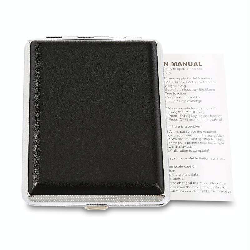 M-18 500g x 0.01g High Accuracy Digital Electronic Jewelry Scale Balance Device with 1.5 inch LCD...