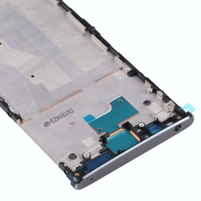 Front Housing LCD Frame Bezel for Sony Xperia XA2 Plus(Black)