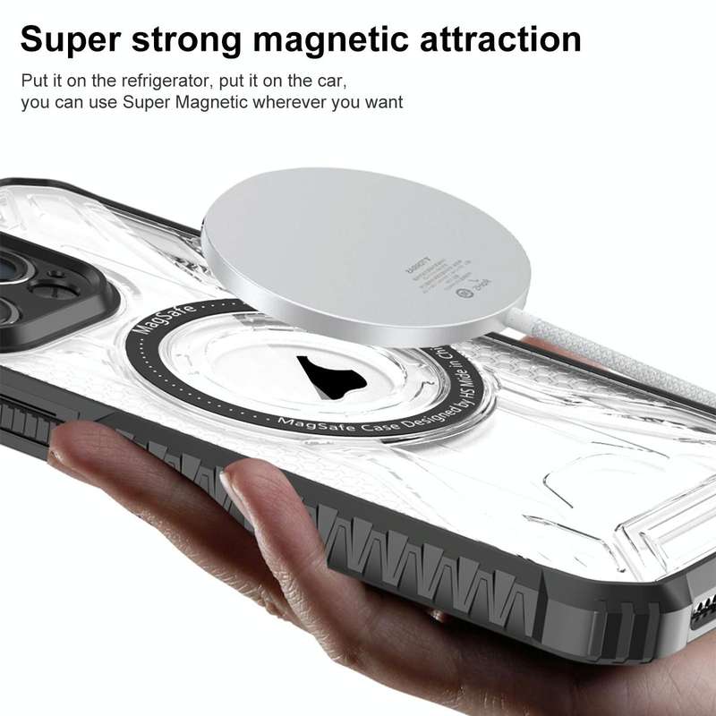 For iPhone XR CD Texture Magsafe Phone Case(Dark Green)