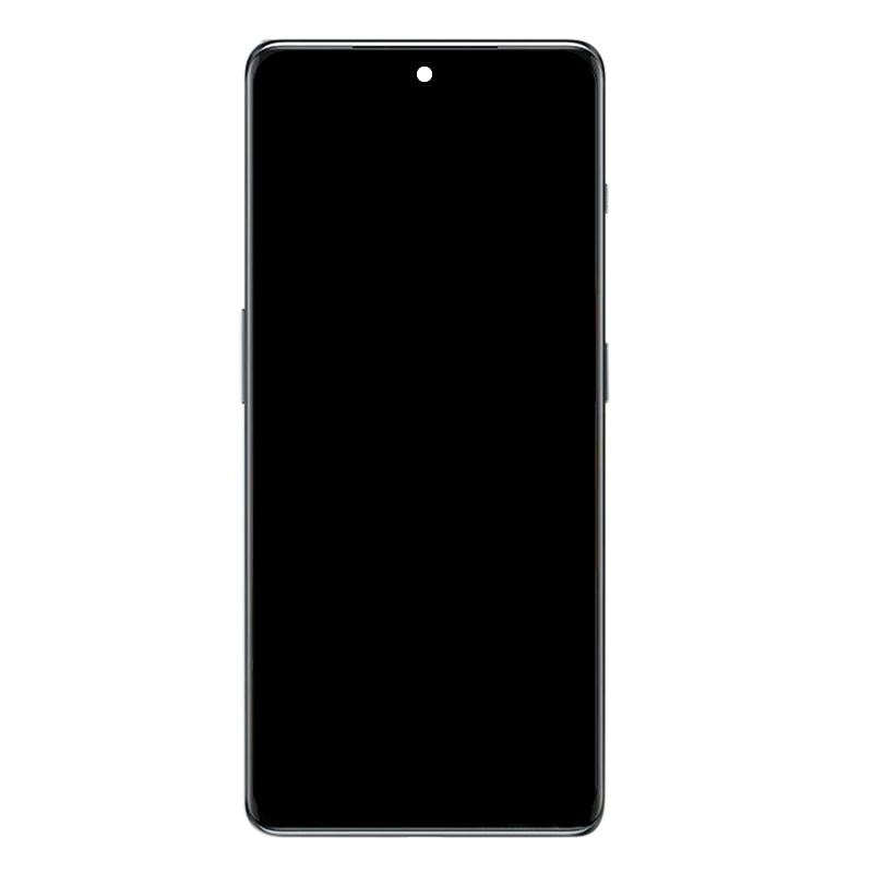 For OnePlus 11R CPH2487 Original AMOLED LCD Screen Digitizer Full Assembly with Frame (Black)