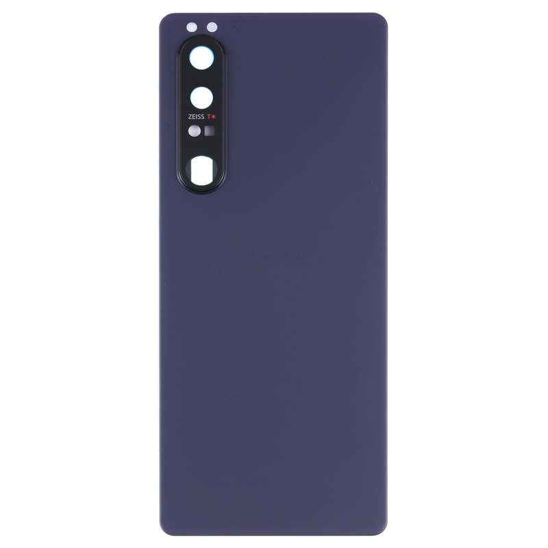 Original Battery Back Cover with Camera Lens for Sony Xperia 1 III(Purple)