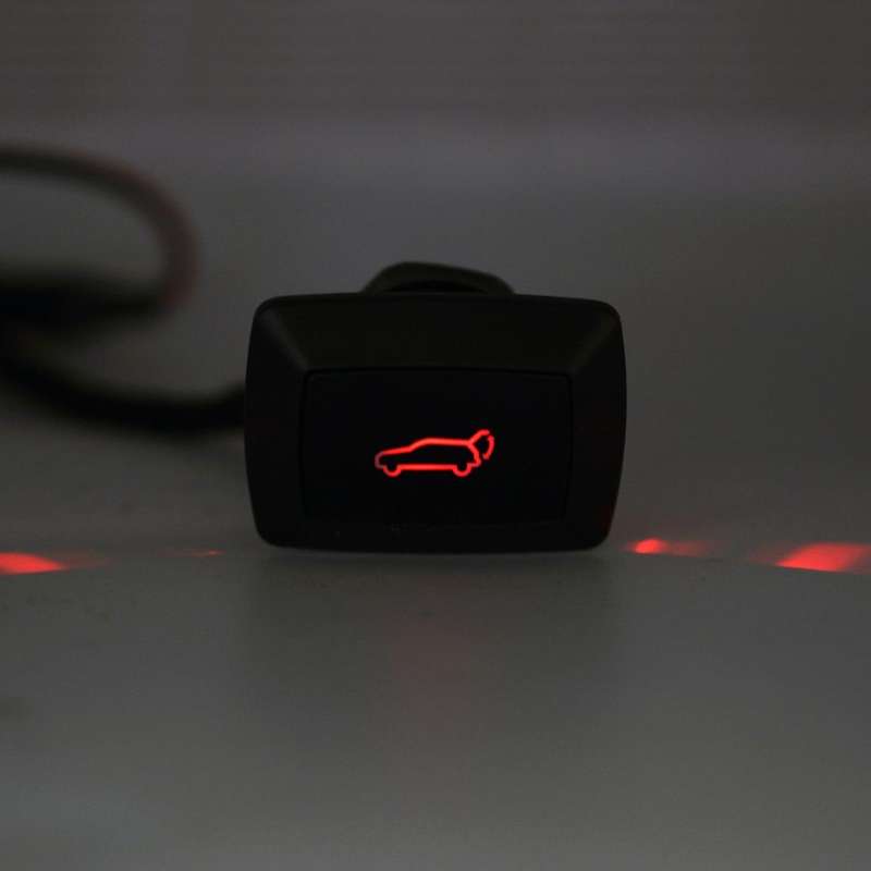 Universal Car Electric LED Light Tailgate Trunk Release Switch Rear Trunk Door Switch