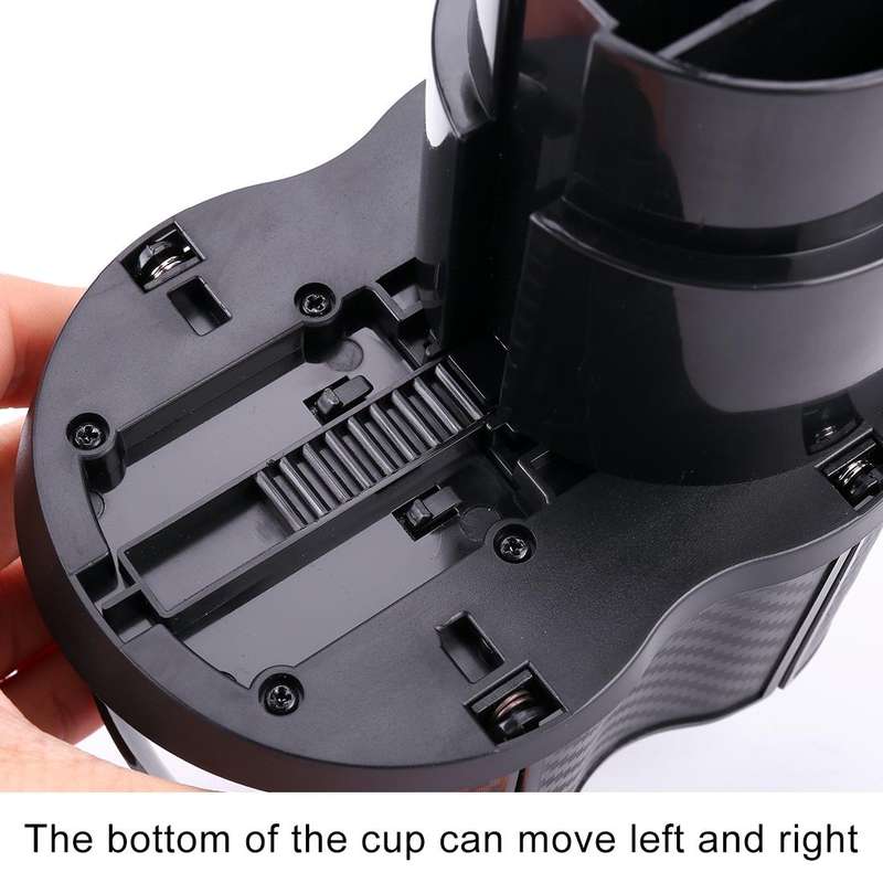 SB-1066 2 in 1 Car Auto Universal Cup Holder Drink Holder