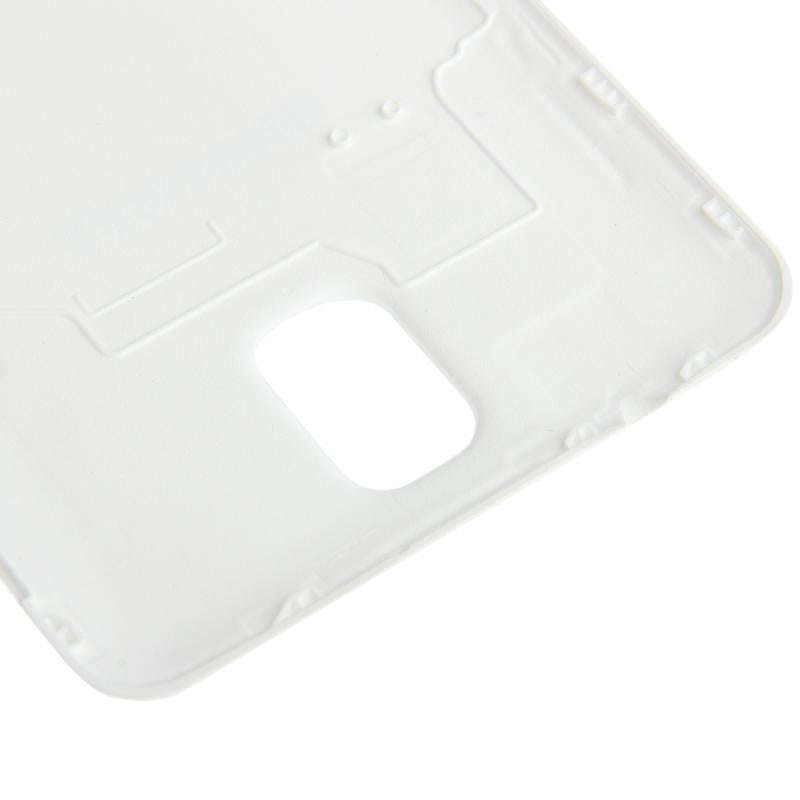 For Galaxy Note III / N9000 Litchi Texture Original Plastic Battery Cover (White)