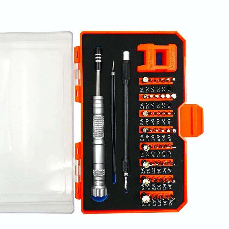 Obadun 9802B 52 in 1 Aluminum Alloy Handle Hardware Tool Screwdriver Set Home Precision Screwdriv...