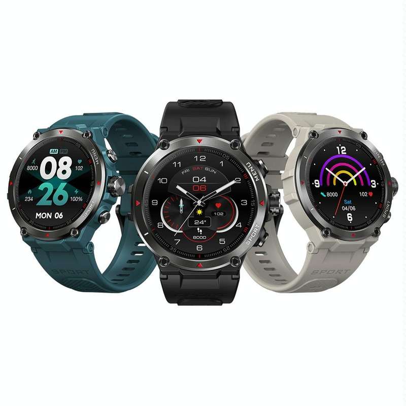 Zeblaze Stratos 2 1.3 inch AMOLED Screen Smart Watch, Support Sleep Monitoring / Heart Rate Monit...