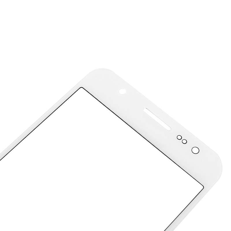 For Galaxy J7 / J700 Front Screen Outer Glass Lens (White)