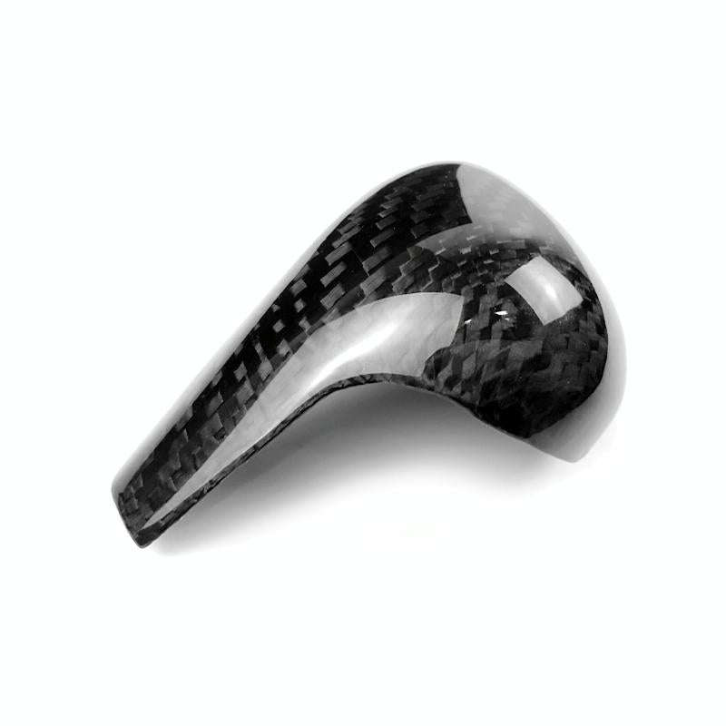 For Left Driving Universal Carbon Fiber Car Gear Shift Knob Modified Shifter Lever Knob for AUDI ...