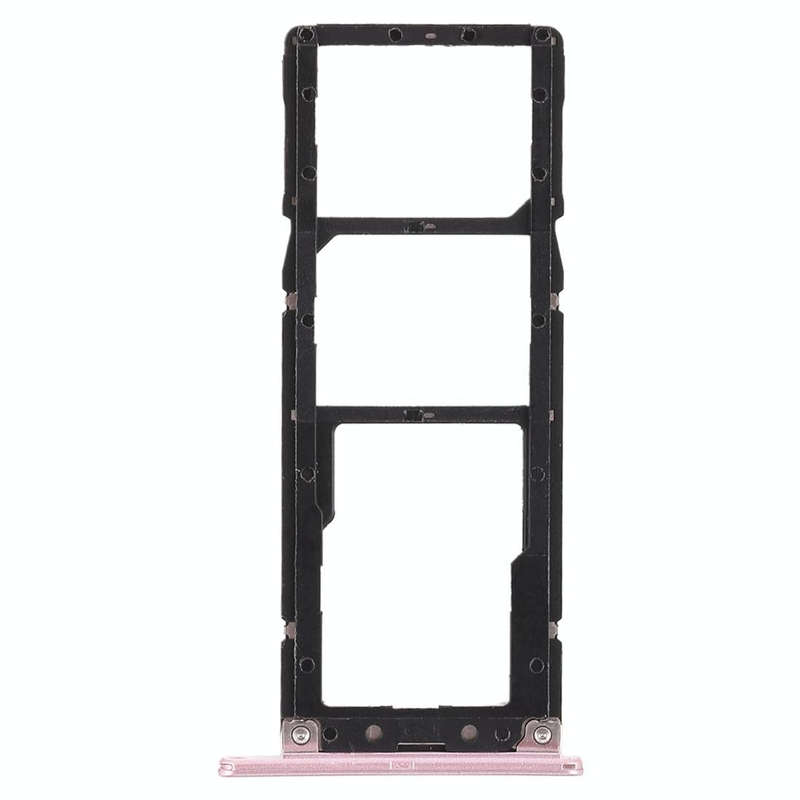 2 SIM Card Tray + Micro SD Card Tray for Asus ZenFone 4 Max ZC520KL(Rose Gold)