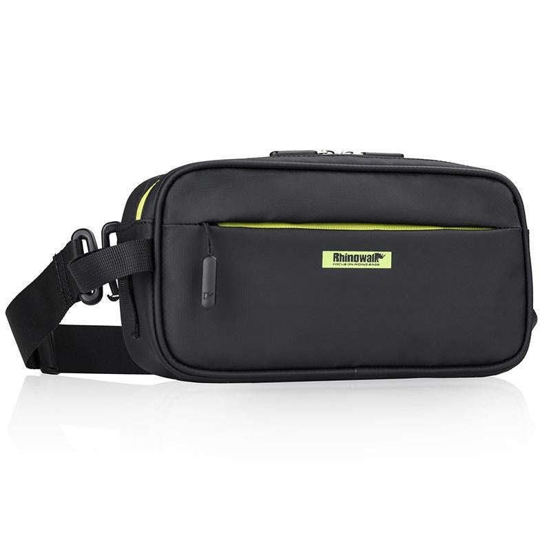 Rhinowalk X21921 2.5L Waterproof Bicycle Front Hanging Bag, Colour: Water Repellent (Matt Green)