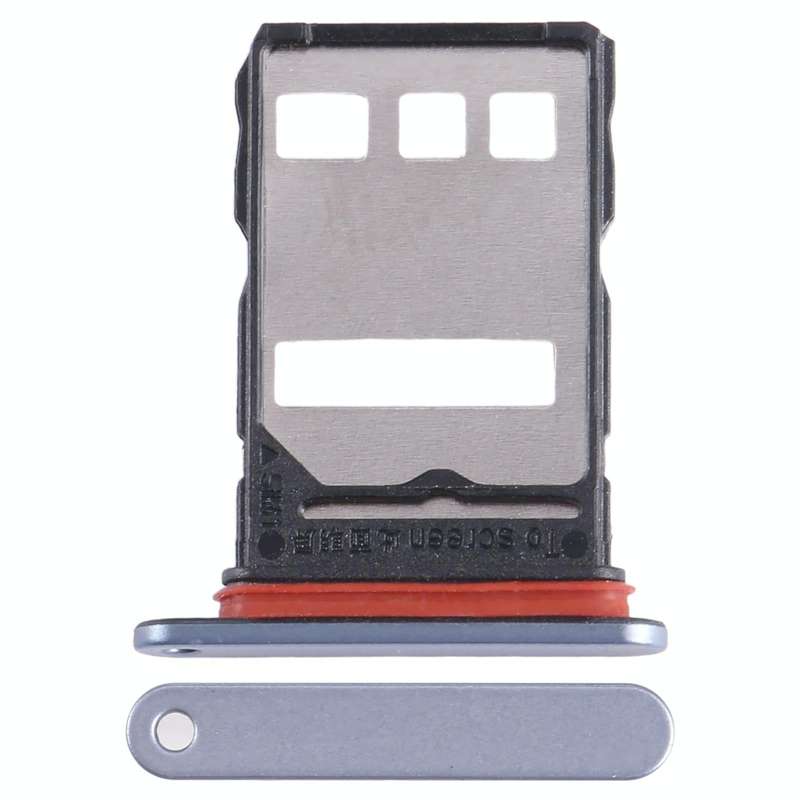 For Honor X40 SIM Card Tray (Silver)