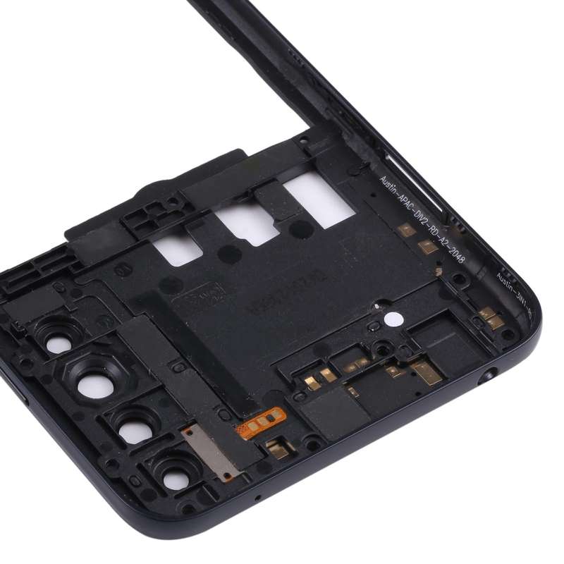 Original Middle Frame Bezel Plate for TCL 20 SE T671H (Black)
