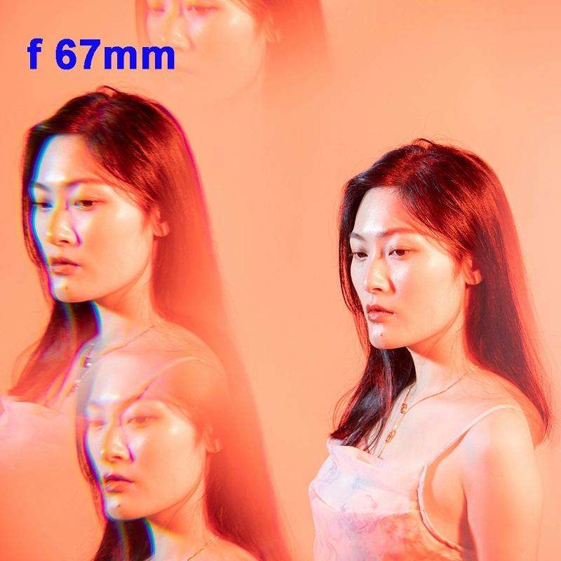 79mm Handheld Semicircle Kaleidoscope Filter Photography Camera Accessories