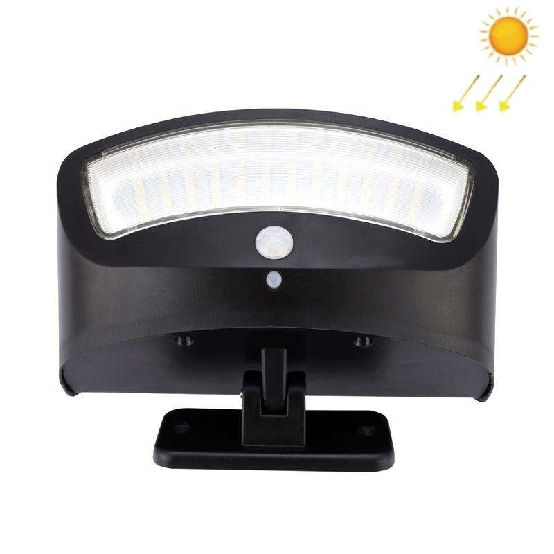 36-LED Outdoor Courtyard Lighting Solar Street Lights Human Body Induction Wall Lights(White Light)