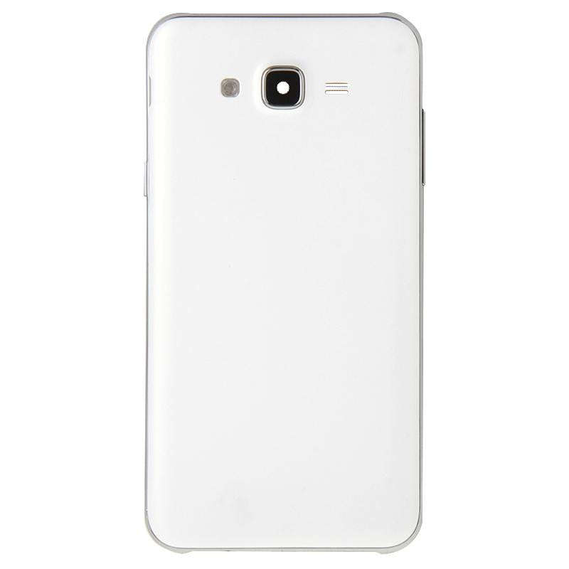 For Galaxy J7 Full Housing Cover (Middle Frame Bezel + Battery Back Cover) (White)