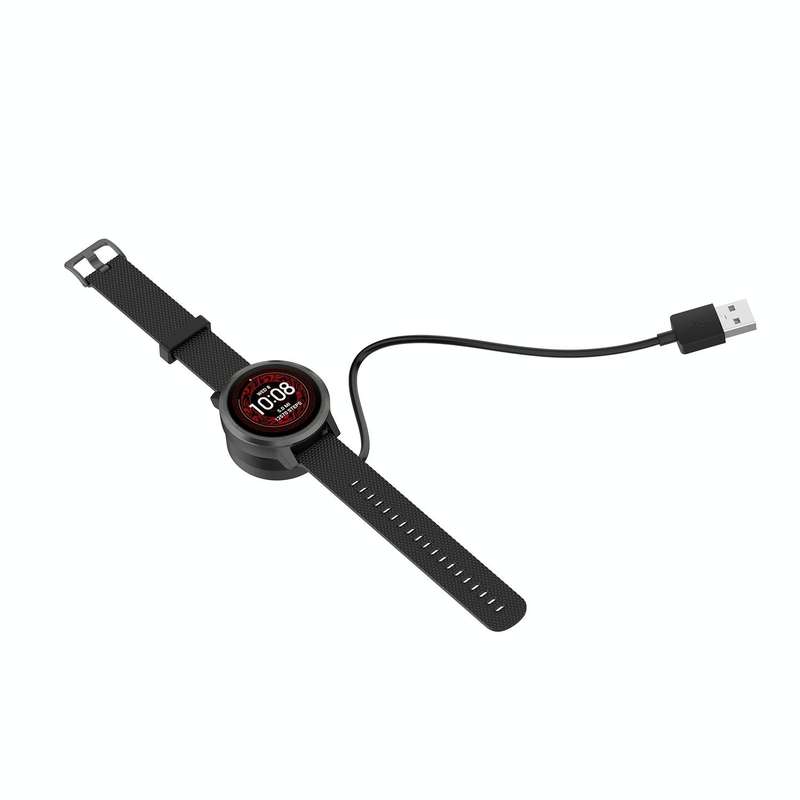 For Garmin Fenix 7 Integrated Charger with Data Transmission Function(Black)