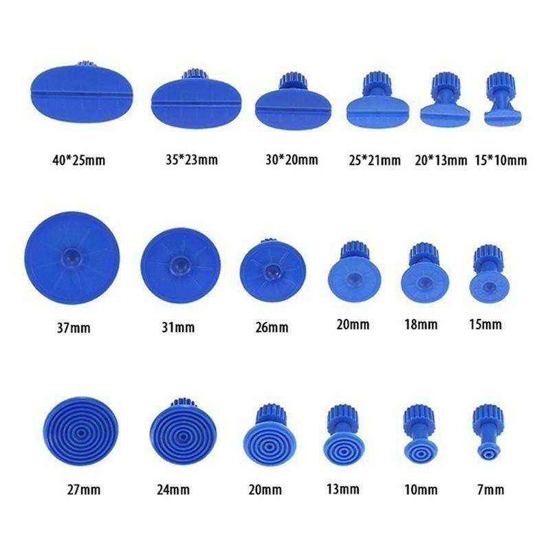 120 in 1 Auto PDR Plastic Ding Glue Tabs Paintless Dent Removal Car Repair Tools Kits Glue Puller...