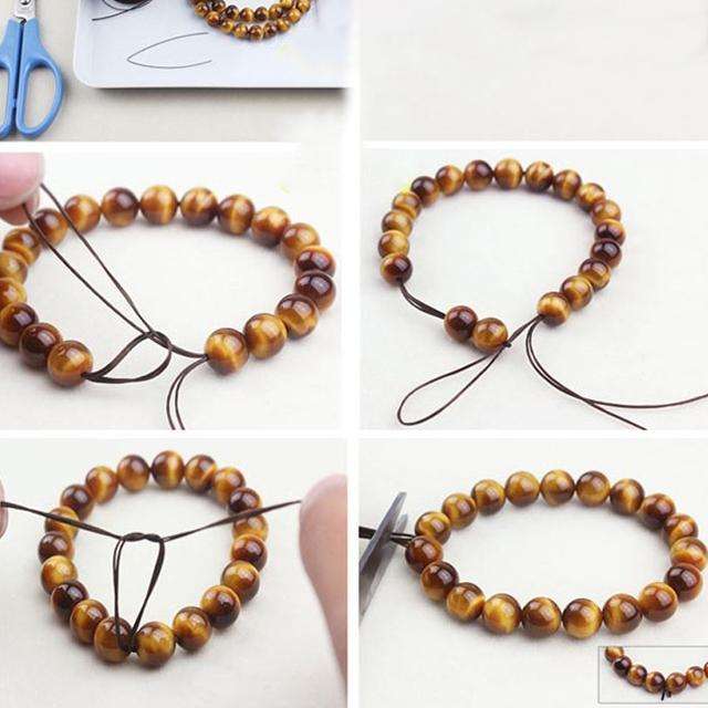 2 PCS 50m/bag 0.5mm Round Elastic Cord Beading Stretch Thread/String/Rope for Necklace Bracelet J...