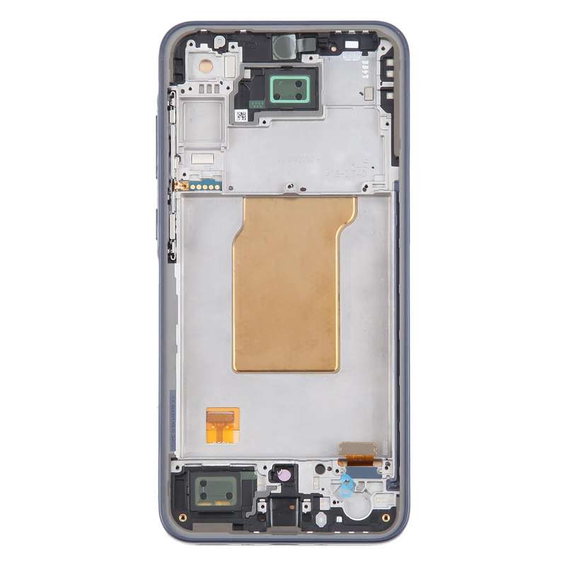 For Samsung Galaxy A35 SM-A356B 6.43 inch OLED LCD Screen Digitizer Full Assembly with Frame(Dark...